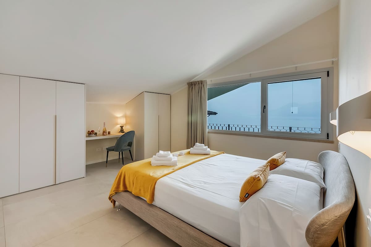 Familie huis, 1 slaapkamer, aan het meer (Boutique apartment Venere with Pool) | 1 slaapkamer, gratis wifi, beddengoed