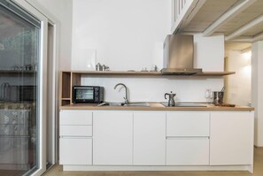 Family Apartment, 2 Bedrooms (Rotondo Dream Suite 3) | Private kitchen | Fridge, microwave, stovetop, dishwasher
