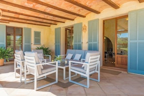 Terrace/patio - Es Moli (son Comparet) - Villa With Private Pool (Son Servera, Illes Balears)