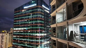 Apartment, Balcony, City View | Iron/ironing board, free WiFi - Uptown Parksuites Tower Two (Taguig)