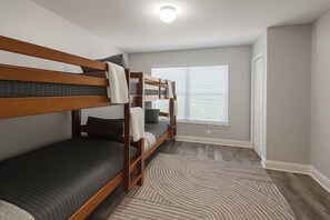 3 bedrooms, iron/ironing board, WiFi, bed sheets