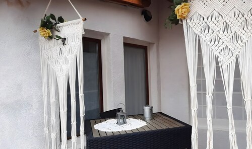 Room 'Zum Schlossberg' with Mountain View and Balcony