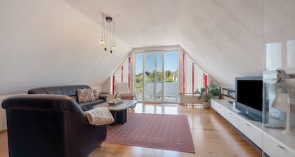Ferienwohnung '3 Raum Ferienwohnung' mit privater Dachterrasse, Balkon und Wi-Fi