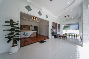 Façana frontal de l'allotjament