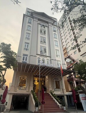 Façade de l’hébergement