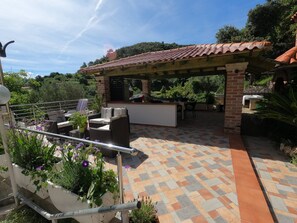 Studio, 1 Bedroom | Terrace/patio - Studio Apartman 2 Supetarska Draga (Rab)