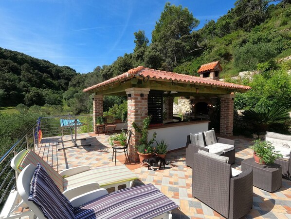 Studio, 1 Bedroom | Terrace/patio - Studio Apartman 2 Supetarska Draga (Rab)