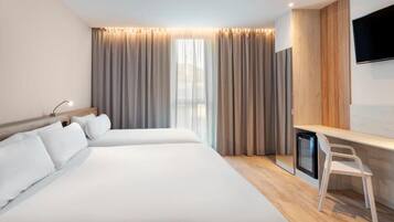 Family Room, Multiple Beds | In-room safe, desk, laptop workspace, iron/ironing board