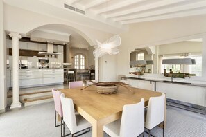 Dining - My Rental Homes - Villa Serrano with private pool and panoramic sea view (Manacor)