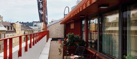 Rooftop terrace