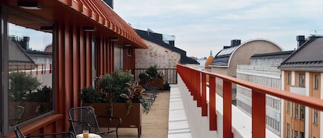 Terraza en la azotea
