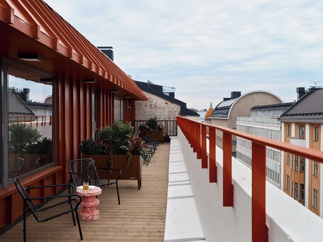 Terraza en la azotea