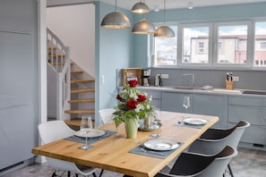 Dining - Vacation home Neukamp 17B Fischerhütte - Domicile with sauna and close to the beach in Putbus (Putbus)