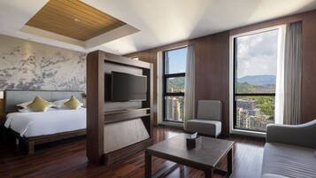 Business-Doppelzimmer, Stadtblick | Kostenloses WLAN, Bettwäsche