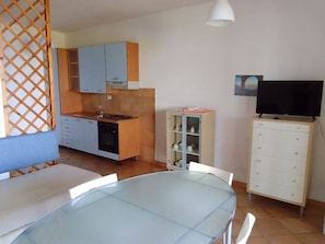 Apartment, 2 Bedrooms, Terrace | Living area - VRclub Villa Ridente  (Gioiosa Marea)