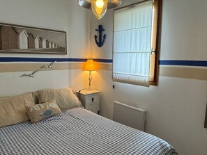 1 bedroom, free WiFi - 2-room apartment near beach with parking in Cabourg (Cabourg)