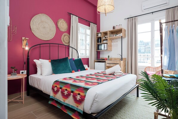 Boho10 - Burgundy | Literie de qualité supérieure, décoration personnalisée