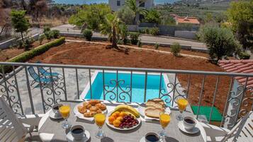 Family Villa, 4 Bedrooms, Private Pool | View from room
