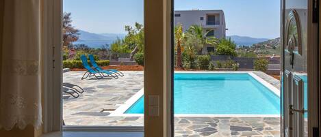 Family Villa, 4 Bedrooms, Private Pool | View from room