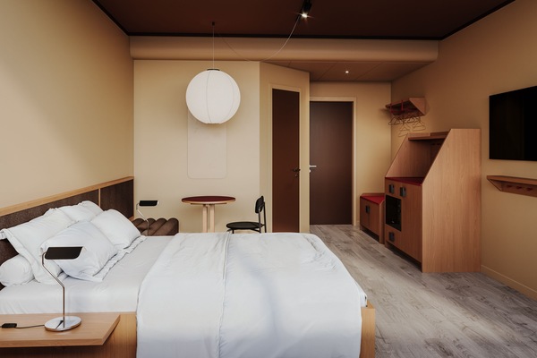 1 bedroom, desk, laptop workspace, iron/ironing board