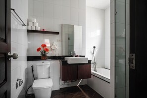 Whirlpool, Haartrockner, Bidet, Handtücher