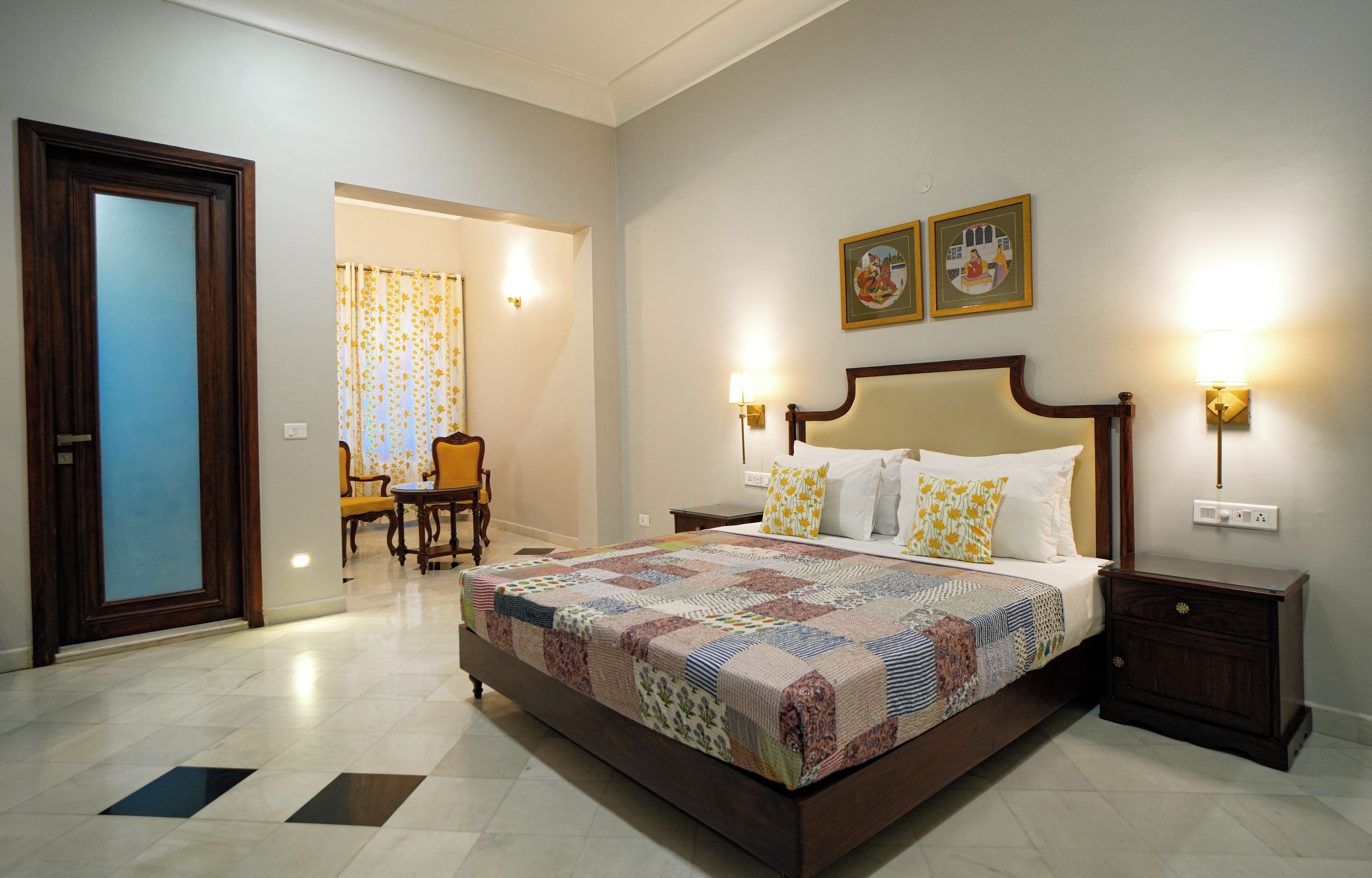 Deluxe Double Room, Mountain View | Egyptian cotton sheets, premium bedding, desk, laptop workspace