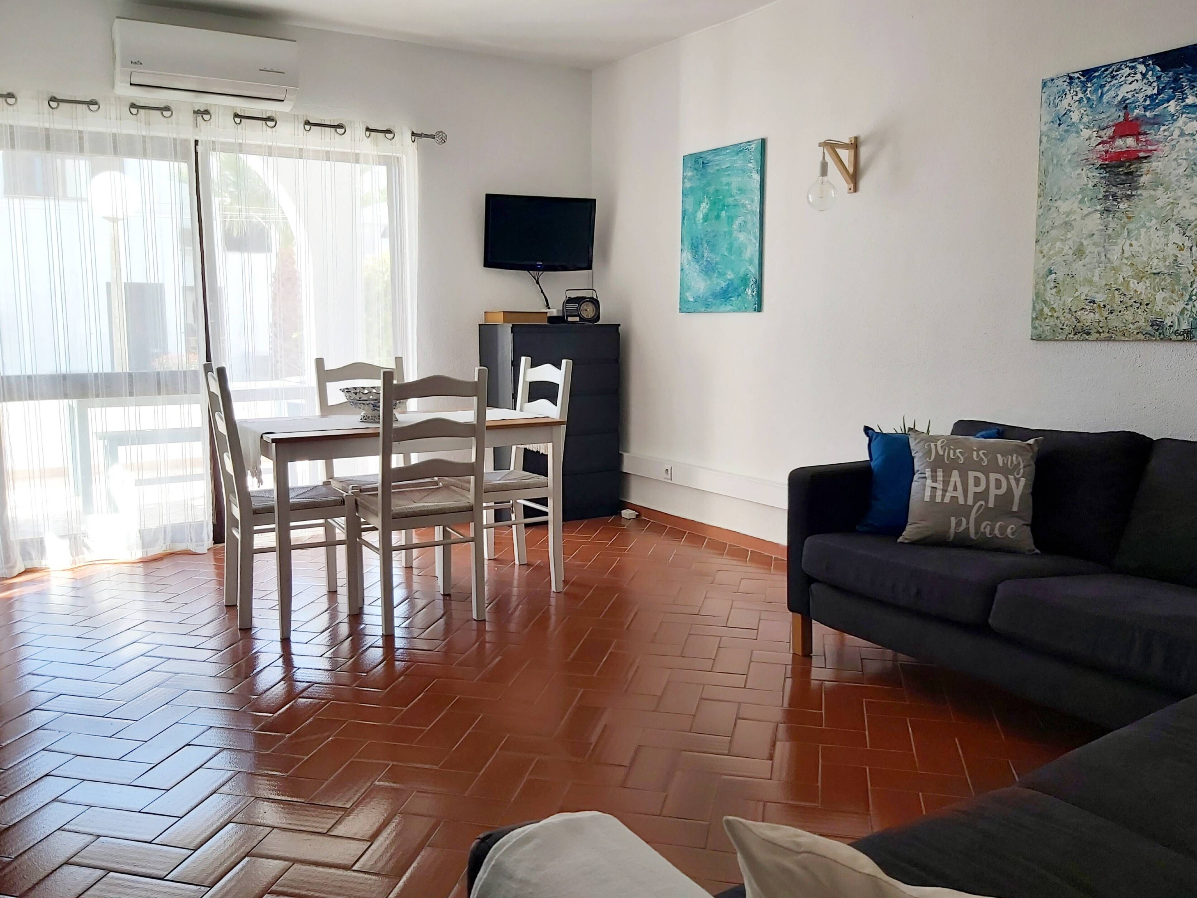 Casa Dos Sorrisos - 3 Bedroom Apartment, Terrace, Barbecue, Ac, Wifi, Beach - Olhão