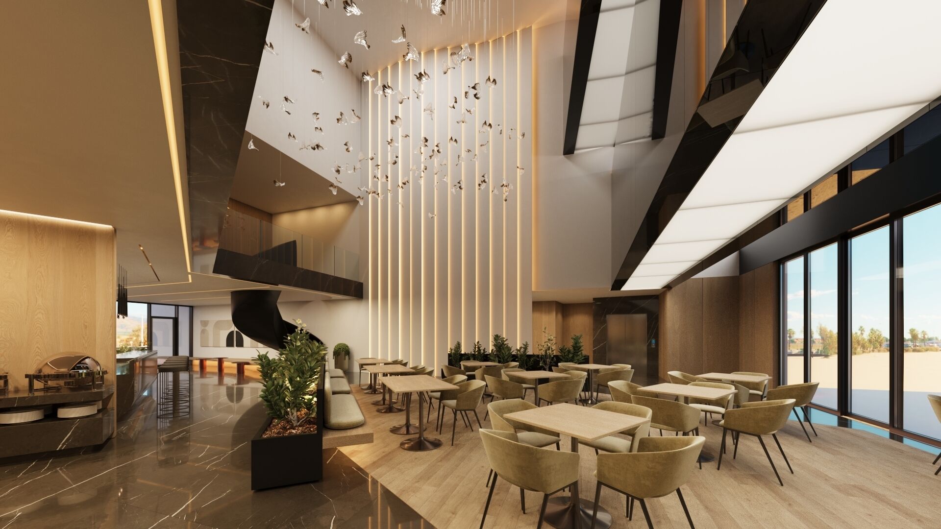 2 restaurantes; se sirve desayuno, almuerzo y cena; cocina internacional