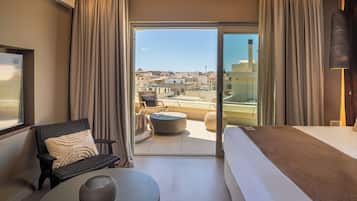 Comfort kamer, 1 twee- of 2 eenpersoonsbedden, balkon, uitzicht op stad | Uitzicht op de stad