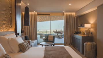 Habitación Deluxe con 1 cama doble o 2 individuales, vistas al valle | Caja fuerte, escritorio, espacio para trabajar con un portátil