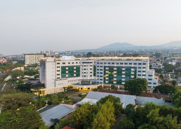 Façade de l’hébergement - soirée/nuit