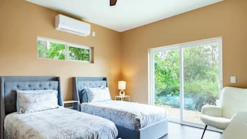 2 chambres, fer et planche Ă repasser, Wi-Fi, draps fournis