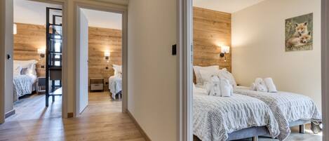 4 chambres, fer et planche Ă repasser, Wi-Fi gratuit, draps fournis