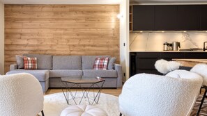 TV connectée, cheminée