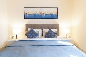 Deluxe-huoneisto, 2 makuuhuonetta, tupakointi kielletty, keittiö | Ilmainen Wi-Fi