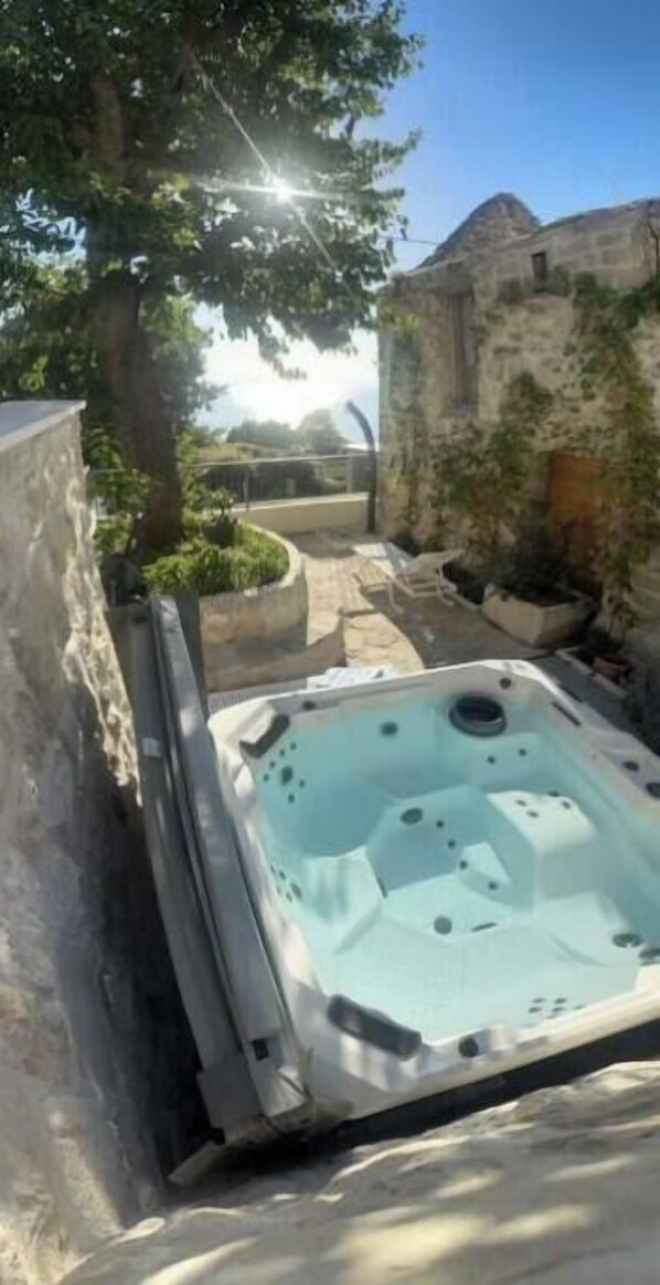 Bubbelpool utomhus