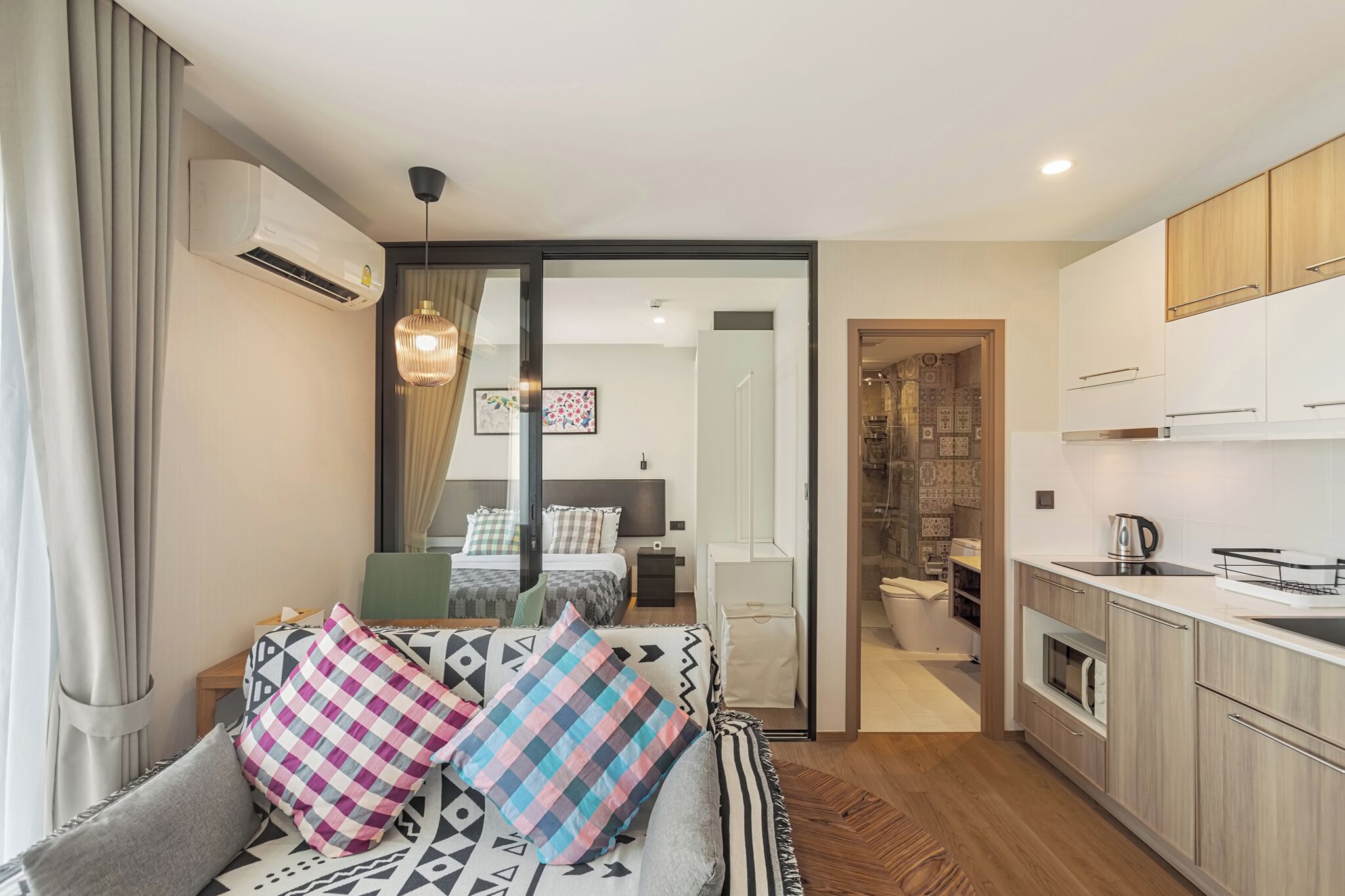 Standard Apartment, Balcony, Courtyard View | 1 bedroom, in-room safe, laptop workspace, blackout drapes