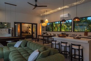 TV, offices - "The Jungle" - Luxurious & Tropical Concept - 3BR (Bali)