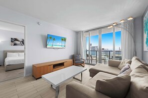 Televisie en een kantoor