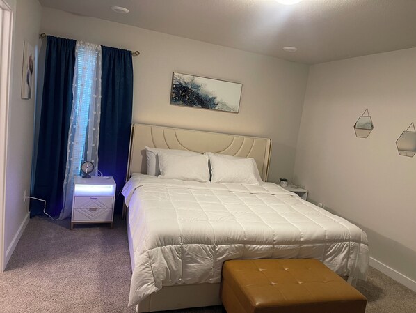 3 bedrooms, iron/ironing board, WiFi, bed sheets