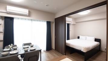 3 chambres, bureau, Wi-Fi gratuit, draps fournis