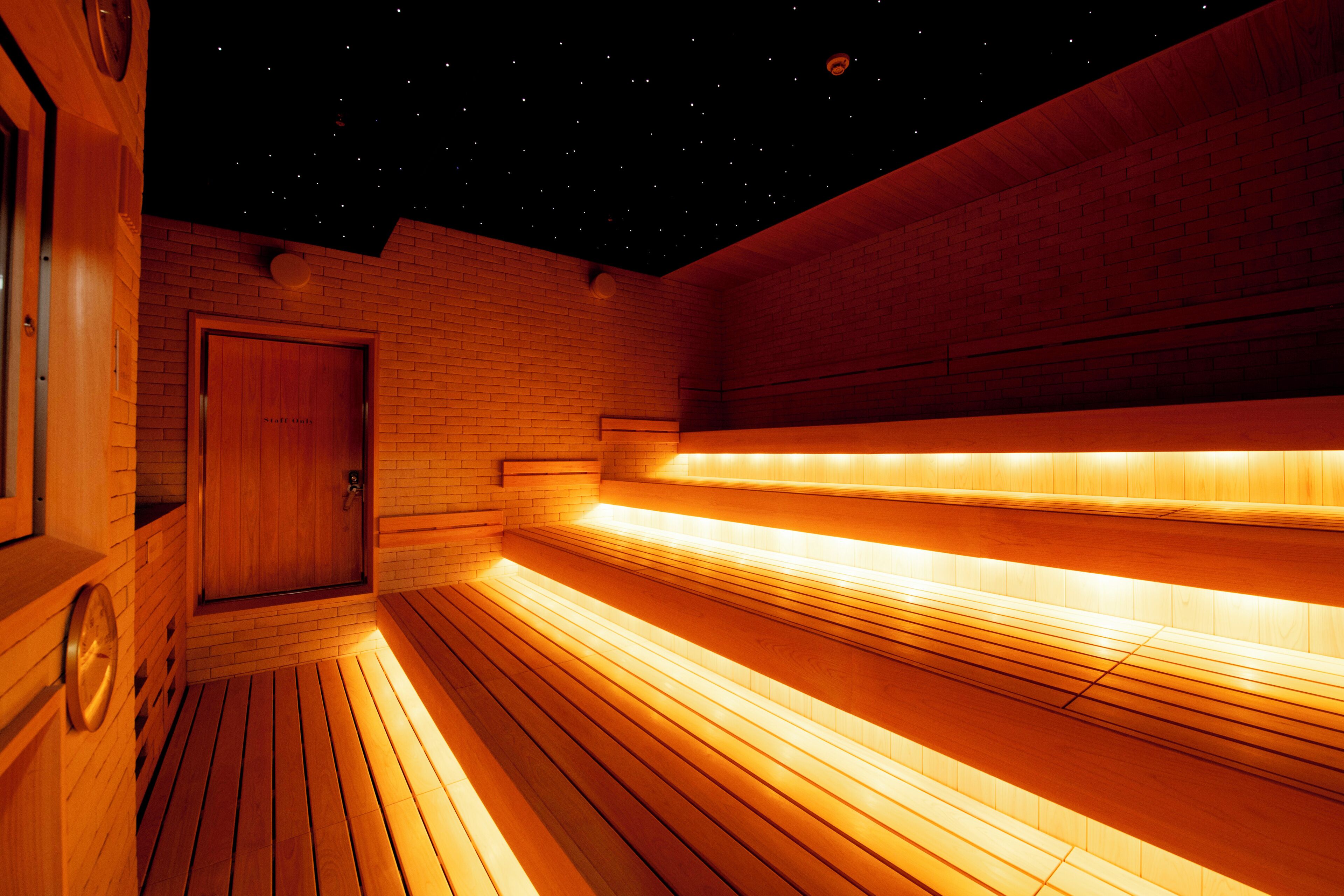 Sauna, kuumia lähteitä