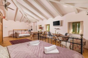 1 chambre, fer et planche à repasser, Wi-Fi, draps fournis