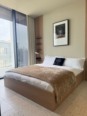 Executive Apartment, 1 Bedroom, Partial Sea View - SIMPLY COMFORT Upside Living Business Bay Stunning Panoramic Burj Cityline Views (Dubai)