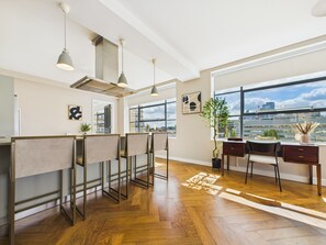 Superior Apartment, 4 Bedrooms, City View | Individually decorated, individually furnished, desk, laptop workspace - Be London - The Old Street Residences (London)