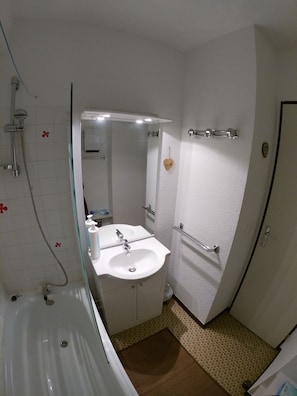 Hair dryer, soap