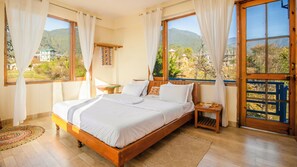 Habitación panorámica doble, vistas a la montaña | Wifi gratis