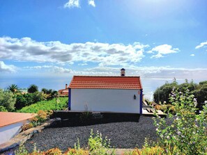 Blick von der Unterkunft