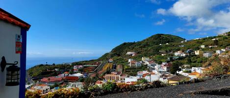 Utsikt fra overnattingsstedet