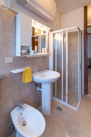 Dusche, Handtücher